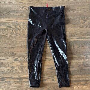 Spanx Brown Snakeskin Leggings 3x